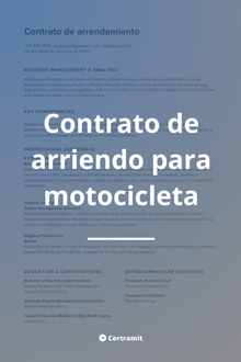contrato arriendo moto descargar