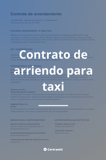 contrato arriendo taxi descargar