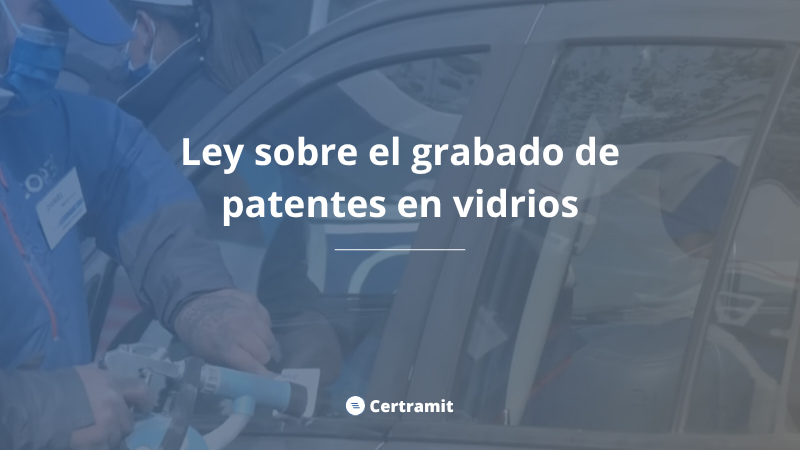 ley sobre el grabado de patentes en vidrios