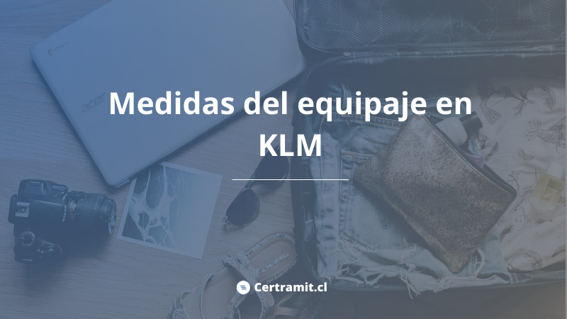 medidas equipaje klm